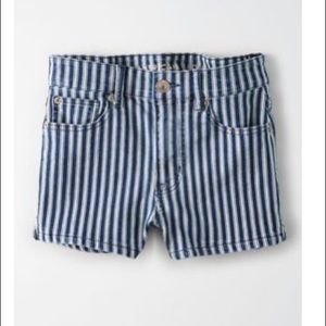 American eagle high waisted denim short shorts